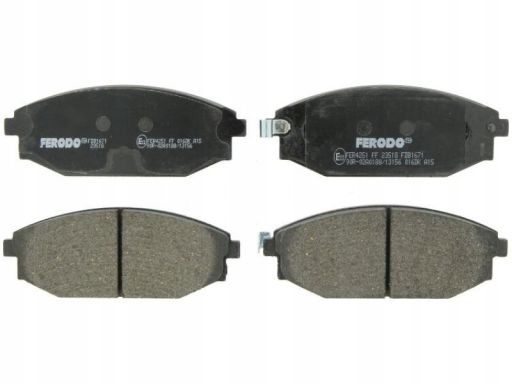 Fdb1671 Klocek Hamulcowy Kpl. Przód , Pasuje Do: Hyundai Galloper I,