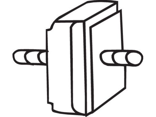 Bos255-282 Wieszak Układu Wydechowego Pasuje Do: Peugeot 304, 305 I, 3