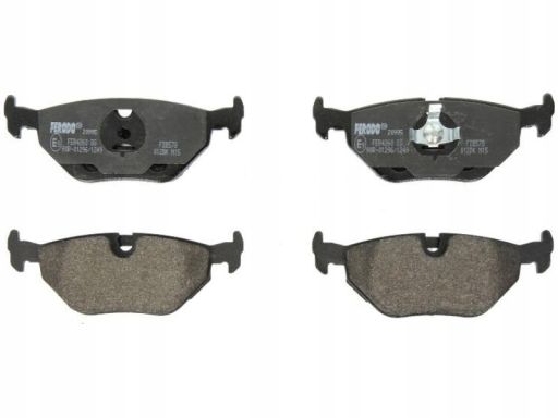 Fdb578 Klocek Hamulcowy Kpl. Tył (Z Zamkiem), Pasuje Do: Bmw 3 (E30),