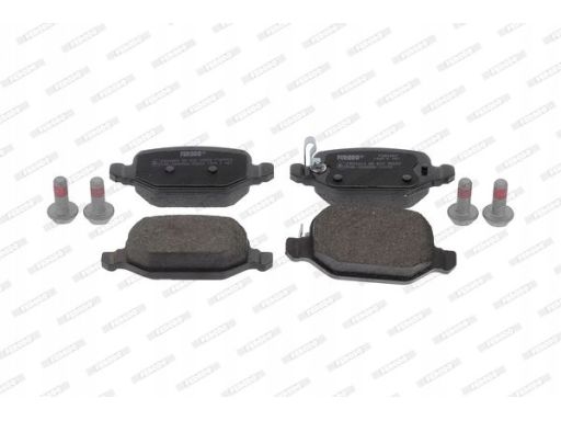 Fdb4459 Klocek Hamulcowy Kpl. Tył , Pasuje Do: Fiat 500L 0.9-1.6D 09.1