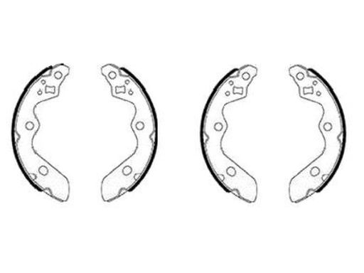 91085900 Szczęka Hamulcowa Pasuje Do: Suzuki Ignis Iii, Swift V 1.0-1.