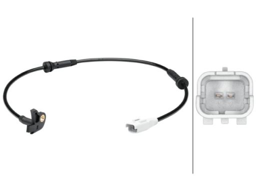 6Pu012 679-181 Czujnik Abs Przód L/P Pasuje Do: Citroen Berlingo, Berl