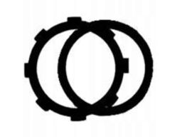 Zestaw Płytek (Przekładek) Metalowych Tarcze Cierne Sprzęgła Z