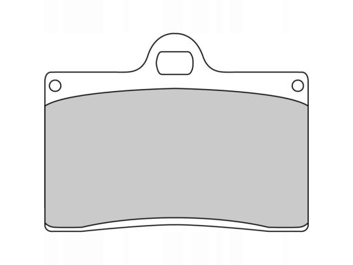 Klocek Hamulcowy Kpl. Klocki Hamulcowe Dół/Tył, Przeznaczenie: Droga,