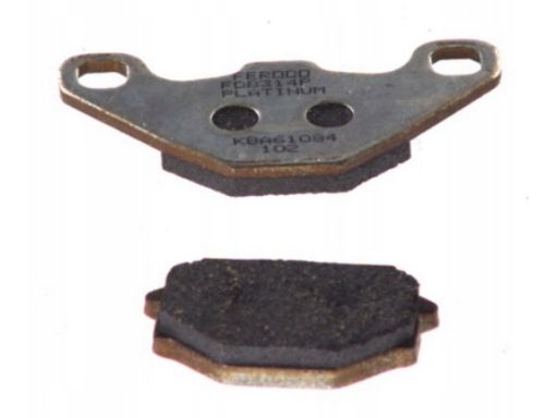 Klocek Hamulcowy Kpl. Klocki Hamulcowe Tył, Przeznaczenie: Droga,