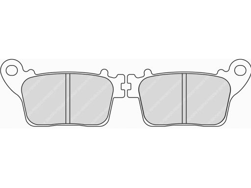 Klocek Hamulcowy Kpl. Klocki Hamulcowe Tył, Przeznaczenie: Droga,