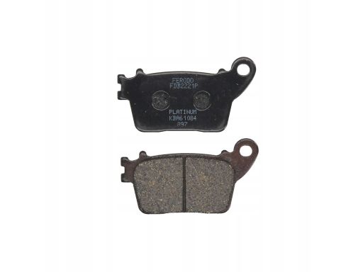 Klocek Hamulcowy Kpl. Klocki Hamulcowe Tył, Przeznaczenie: Droga,