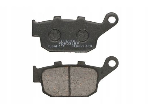 Klocek Hamulcowy Kpl. Klocki Hamulcowe Tył, Przeznaczenie: Droga-Mały