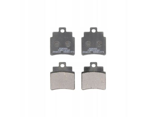 Klocek Hamulcowy Kpl. Klocki Hamulcowe Dół/Tył, Przeznaczenie: Droga-M