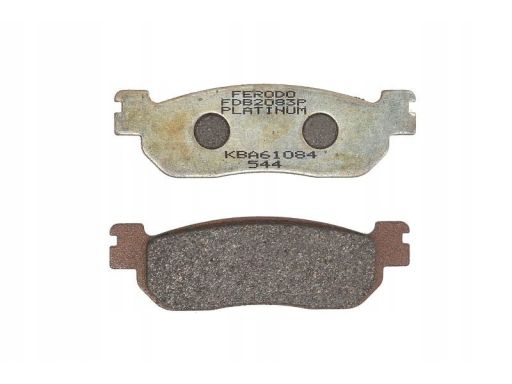 Klocek Hamulcowy Kpl. Klocki Hamulcowe Dół/Tył, Przeznaczenie: Droga,