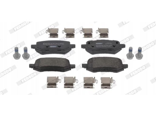 Klocek Hamulcowy Kpl. Klocek Hamulcowy Kpl. Tył (Z Dodatkami), Pasuje