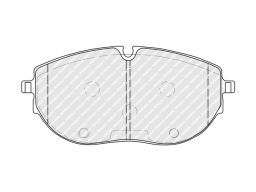 Klocek Hamulcowy Kpl. Klocek Hamulcowy Kpl. Przód (Z Dodatkami), Pasuj