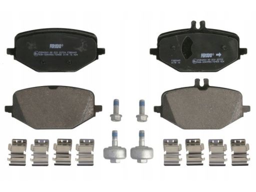 Klocek Hamulcowy Kpl. Klocek Hamulcowy Kpl. Tył , Pasuje Do: Mercedes