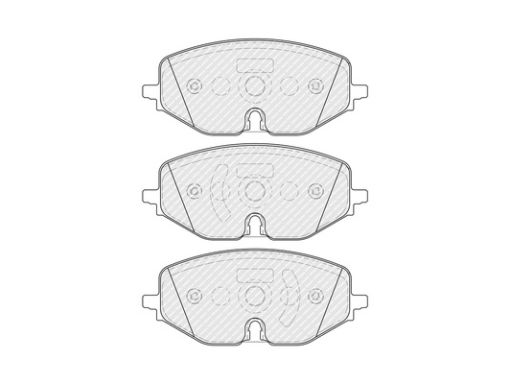 Klocek Hamulcowy Kpl. Klocek Hamulcowy Kpl. Przód (Z Dodatkami), Pasuj
