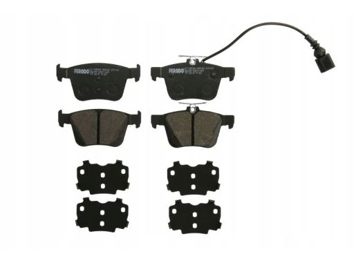 Klocek Hamulcowy Kpl. Klocek Hamulcowy Kpl. Tył , Pasuje Do: Audi A3,