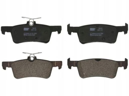 Klocek Hamulcowy Kpl. Klocek Hamulcowy Kpl. Tył , Pasuje Do: Peugeot 3