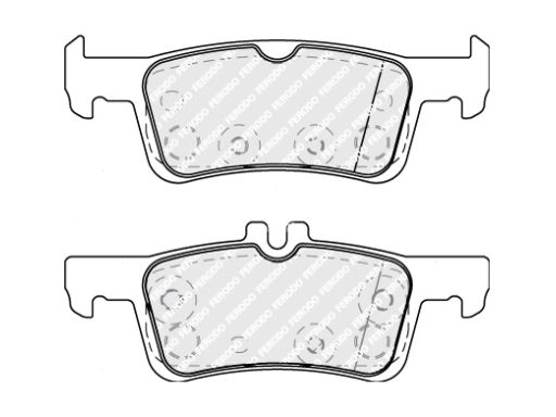 Klocek Hamulcowy Kpl. Klocek Hamulcowy Kpl. Tył , Pasuje Do: Ford Fies