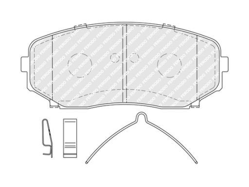 Klocek Hamulcowy Kpl. Klocek Hamulcowy Kpl. Przód , Pasuje Do: Mazda C