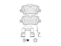 Klocek Hamulcowy Kpl. Klocek Hamulcowy Kpl. Tył , Pasuje Do: Bmw 3 (G2