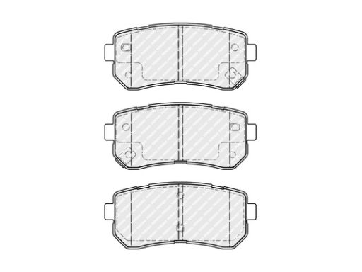 Klocek Hamulcowy Kpl. Klocek Hamulcowy Kpl. Tył , Pasuje Do: Hyundai C