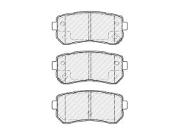 Klocek Hamulcowy Kpl. Klocek Hamulcowy Kpl. Tył , Pasuje Do: Hyundai C
