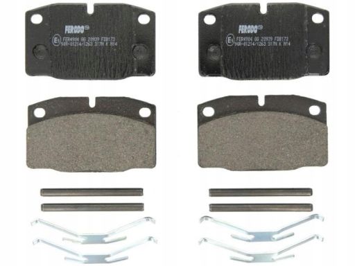 Klocek Hamulcowy Kpl. Klocek Hamulcowy Kpl. Przód (Z Kołkiem Prowadząc