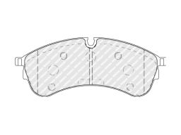 Klocek Hamulcowy Kpl. Klocek Hamulcowy Kpl. Przód , Pasuje Do: Man Tge