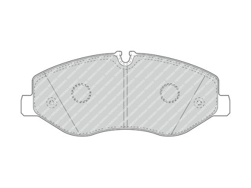 Klocek Hamulcowy Kpl. Klocek Hamulcowy Kpl. Przód , Pasuje Do: Mercede