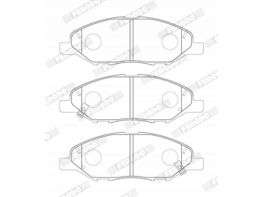 Klocek Hamulcowy Kpl. Klocek Hamulcowy Kpl. Przód , Pasuje Do: Nissan