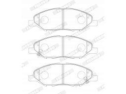 Klocek Hamulcowy Kpl. Klocek Hamulcowy Kpl. Przód , Pasuje Do: Nissan