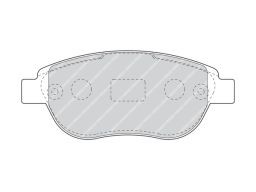 Klocek Hamulcowy Kpl. Klocek Hamulcowy Kpl. Przód , Pasuje Do: Citroen