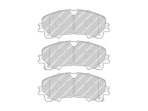 Klocek Hamulcowy Kpl. Klocek Hamulcowy Kpl. Przód , Pasuje Do: Infinit