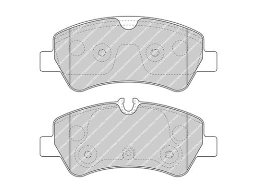 Klocek Hamulcowy Kpl. Klocek Hamulcowy Kpl. Tył (Z Dodatkami), Pasuje