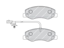 Klocek Hamulcowy Kpl. Klocek Hamulcowy Kpl. Tył , Pasuje Do: Nissan