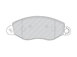 Klocek Hamulcowy Kpl. Klocek Hamulcowy Kpl. Przód , Pasuje Do: Ford