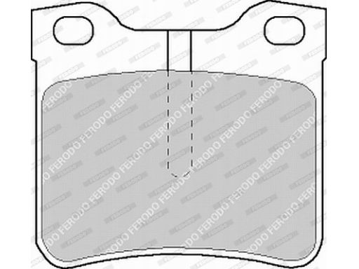 Klocek Hamulcowy Kpl. Klocek Hamulcowy Kpl. Tył , Pasuje Do: Mercedes