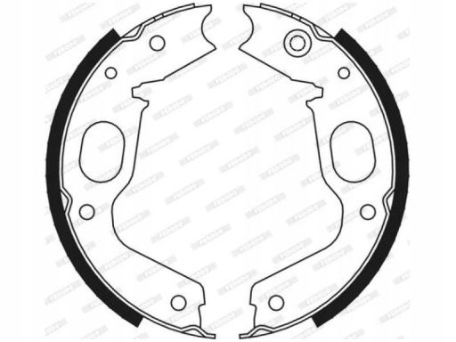 Szczęki Hamulca Postojowego Kpl. Szczęka Hamulcowa Pasuje Do: Mitsubis