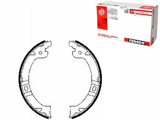 Szczęki Hamulca Postojowego Kpl. Szczęka Hamulcowa Pasuje Do: Alfa Rom
