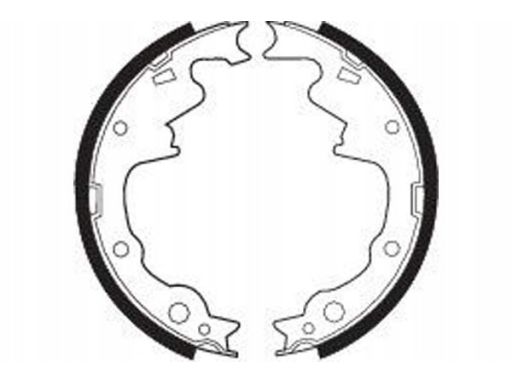 Szczęki Hamulcowe Kpl. Szczęka Hamulcowa Pasuje Do: Chrysler Voyager I