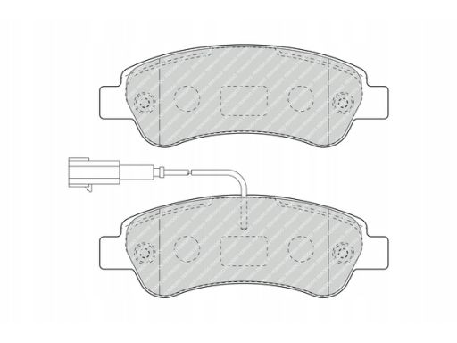 Klocek Hamulcowy Kpl. Klocek Hamulcowy Kpl. Tył , Pasuje Do: Citroen