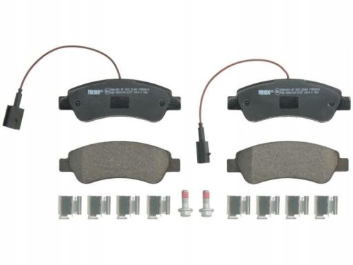 Klocek Hamulcowy Kpl. Klocek Hamulcowy Kpl. Tył , Pasuje Do: Citroen