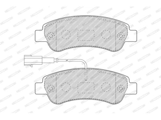 Klocek Hamulcowy Kpl. Klocek Hamulcowy Kpl. Tył , Pasuje Do: Citroen