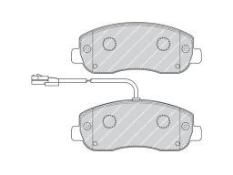 Klocek Hamulcowy Kpl. Klocek Hamulcowy Kpl. Przód , Pasuje Do: Nissan