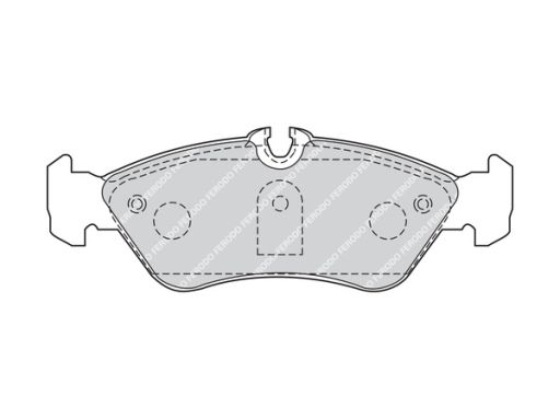 Klocek Hamulcowy Kpl. Klocek Hamulcowy Kpl. Tył (Z Zamkiem), Pasuje Do