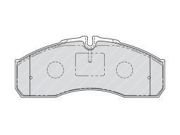 Klocek Hamulcowy Kpl. Klocek Hamulcowy Kpl. Przód , Pasuje Do: Mercede