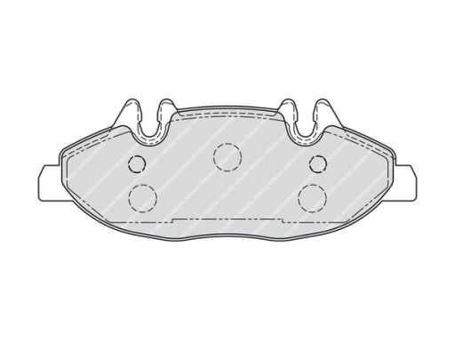 Klocek Hamulcowy Kpl. Klocek Hamulcowy Kpl. Przód , Pasuje Do: Mercede