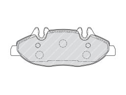 Klocek Hamulcowy Kpl. Klocek Hamulcowy Kpl. Przód , Pasuje Do: Mercede