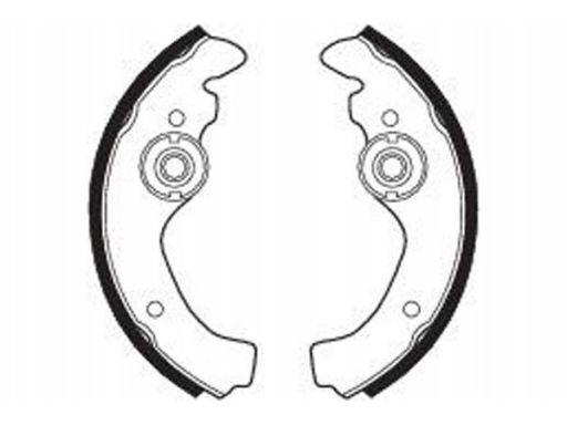 Szczęki Hamulcowe Kpl. Szczęka Hamulcowa Pasuje Do: Fiat 126 0.6