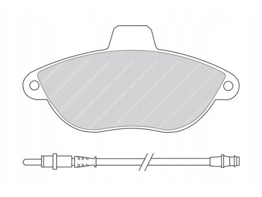 Klocek Hamulcowy Kpl. Klocek Hamulcowy Kpl. Przód , Pasuje Do: Citroen