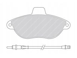 Klocek Hamulcowy Kpl. Klocek Hamulcowy Kpl. Przód , Pasuje Do: Citroen